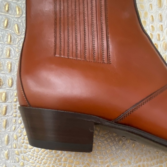 Celine Men’s Janco Calfskin Chelsea Boots, EU Size 43 - Picture 7 of 16